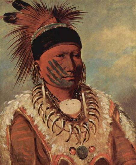 George Catlin The White Cloud